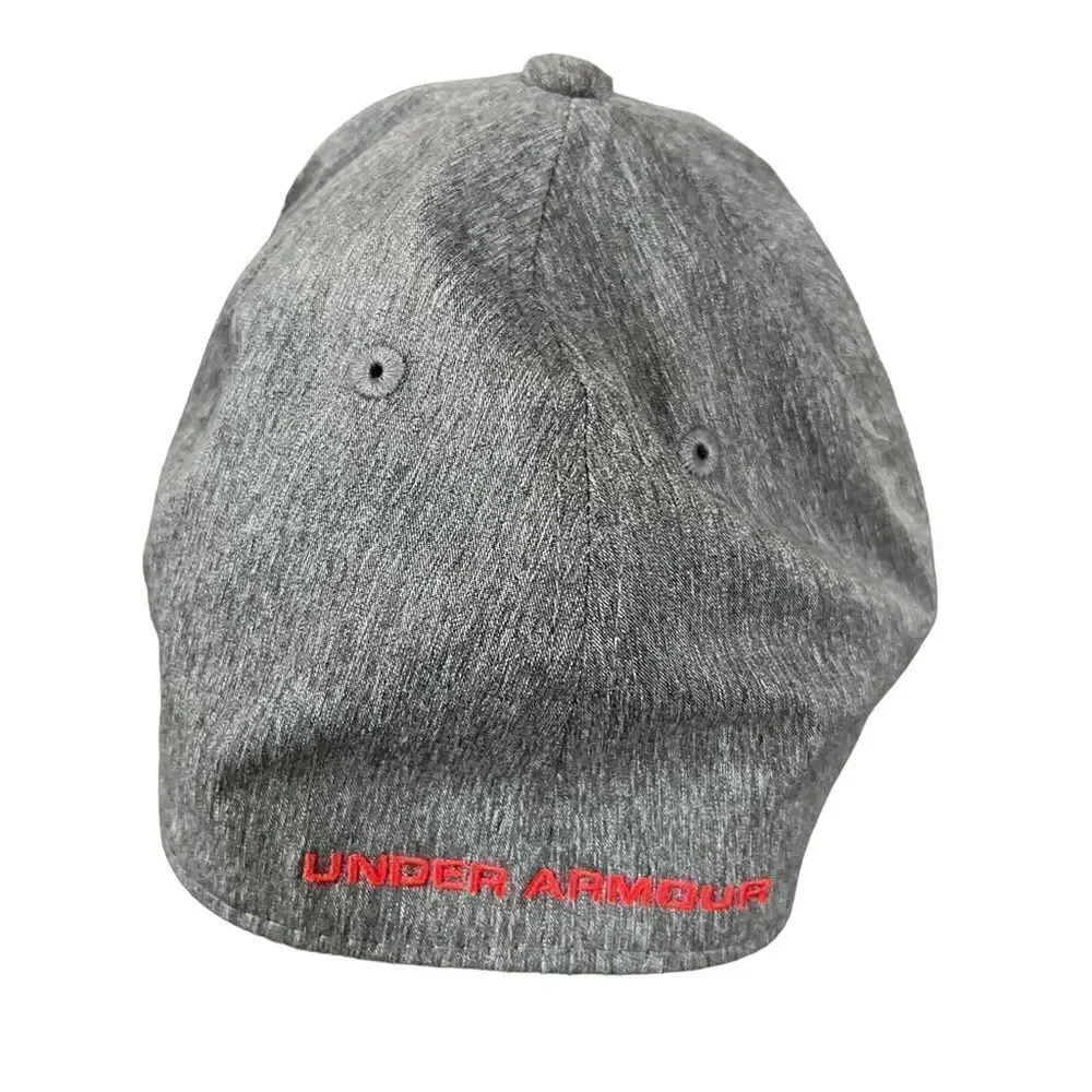 Under Armour youth grey, red and black hat size small/medium‎